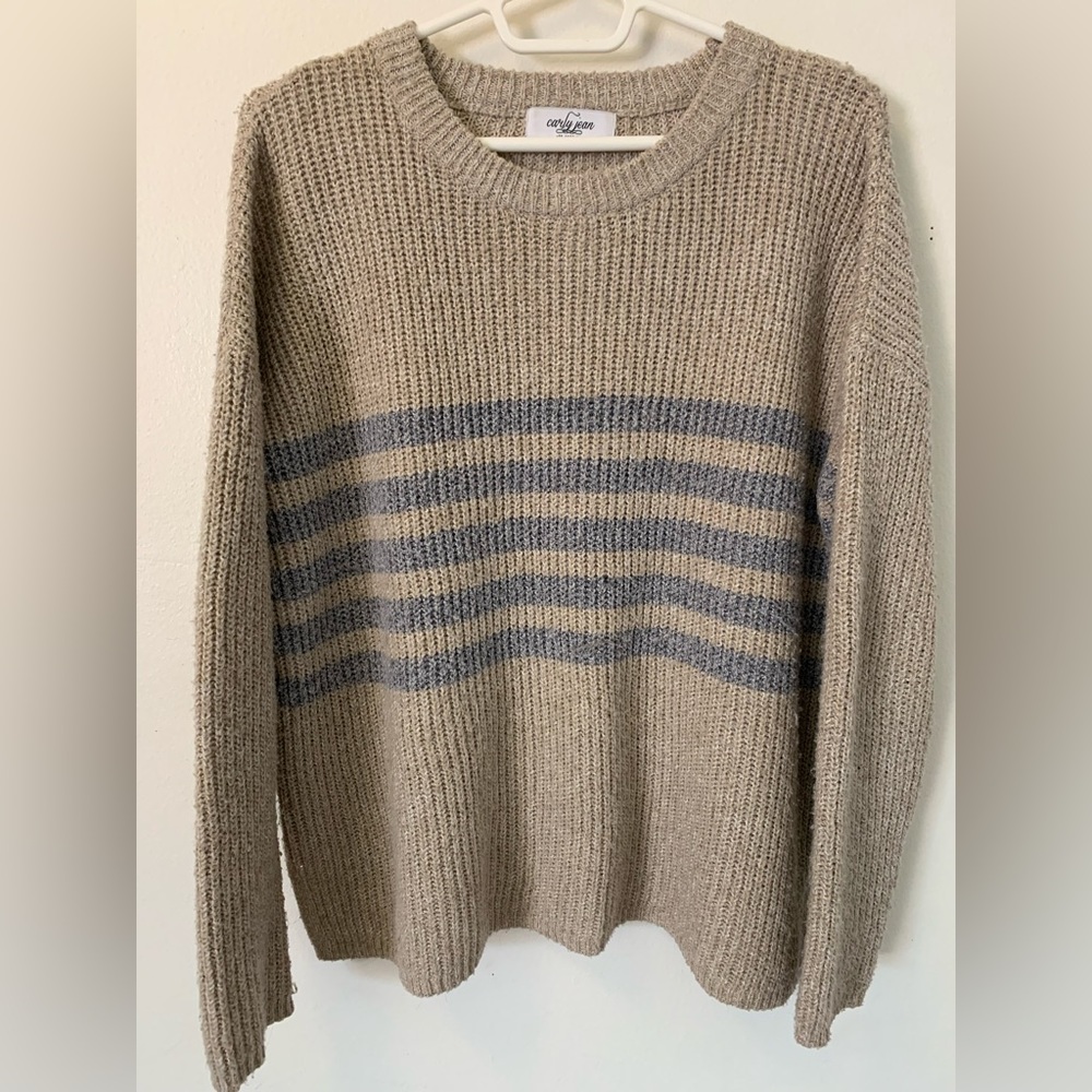 Carly Jean Los Angeles pullover knit sweater size M